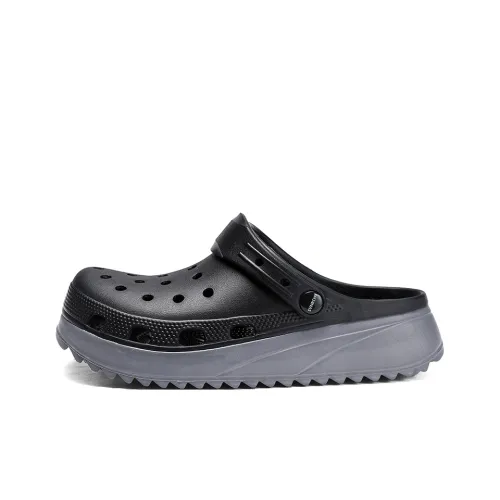 ZHULE Детские перфорированные тапочки с низким верхом для школьного возраста