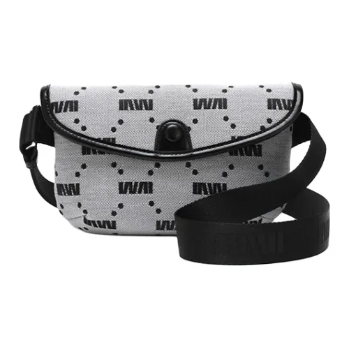 SEPTWOLVES Ткань Синтетическая кожа Курьерская сумка Сумка на плечо Стандартная Женская Серый