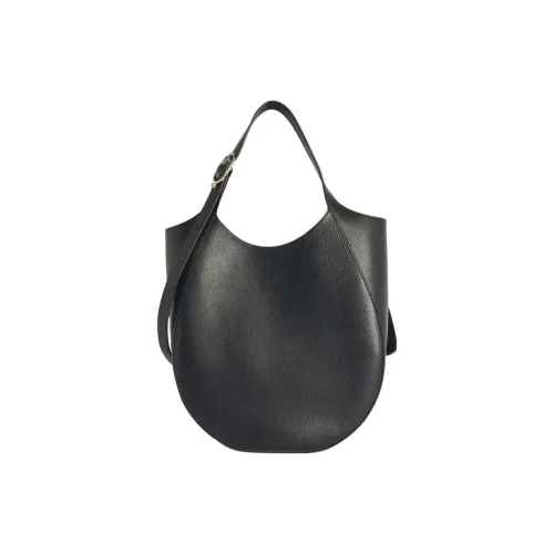 LONGCHAMP Le Foulonné Коровья кожа Сумка Женская Черная