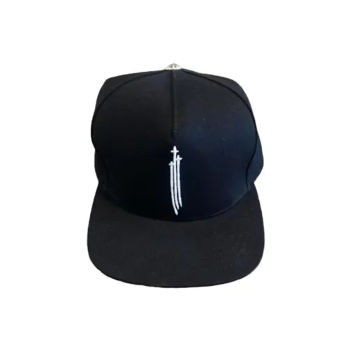 Chrome Hearts Хлопковые кепки Мужские Черные