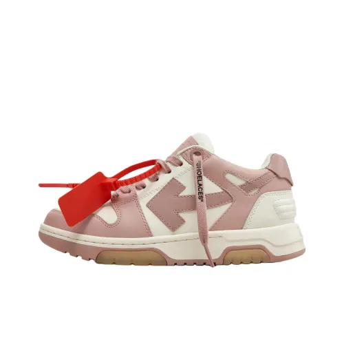 Off Белый Out Of Office Низкий Топ Стильные Скейтбординги Женские Белый Розовый