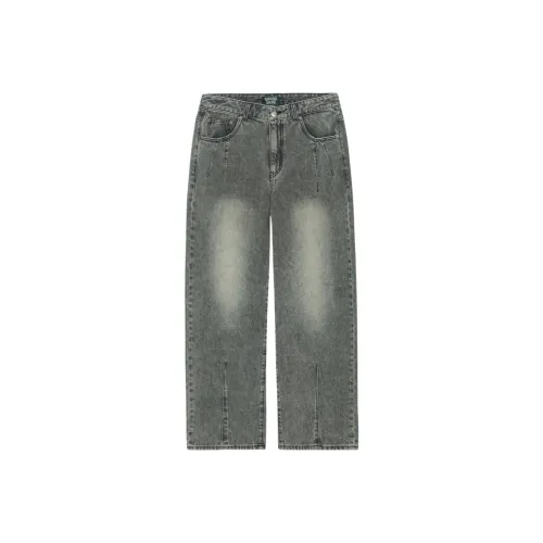 BESLOW Выцветший WASHING BALLON Форма Джинсы Мужской