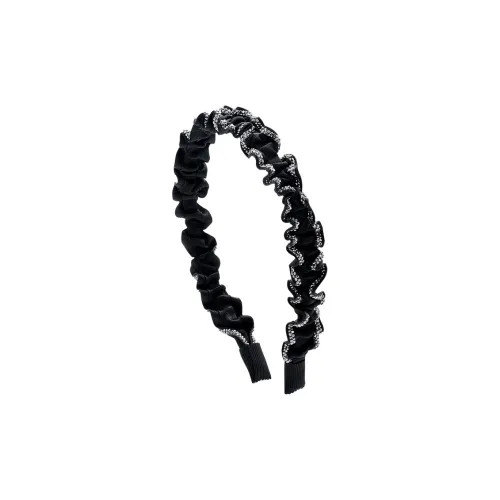 ROYALSASA Полиэстер Искусственный кристалл Сплав Ободок Ободки для волос Женские