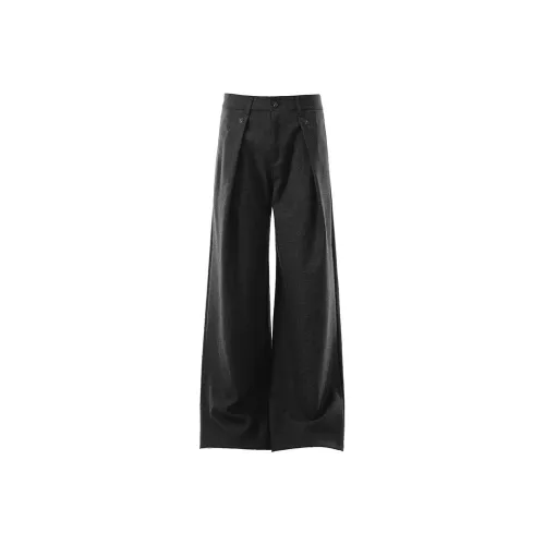 BLANKIN. Черные унисекс повседневные штаны