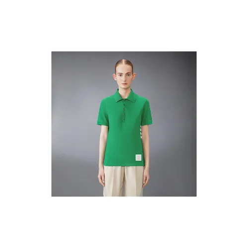 THOM BROWNE SS25 Желтое Женское Поло