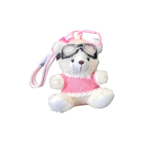 DIAIWAI Curl Bear Пилот Плюшевый Брелок 15 см Длина Тела