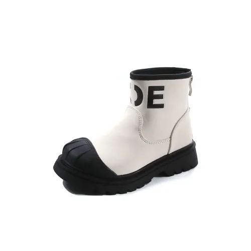 TONYBEAR Детские кожаные сапоги High Top для дошкольников