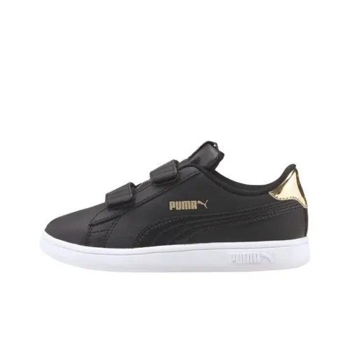 PUMA Smash v2 Low Топ Детские Скейтбординги Черный Подростки
