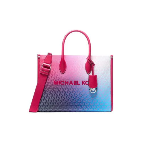 MICHAEL KORS Mirella Покрытый холст Сумка Средний Женский Красный Синий