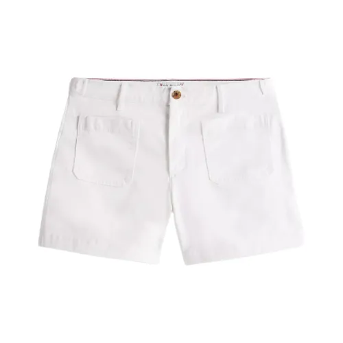 Tommy Hilfiger Оптический Белый Женские Повседневные Шорты