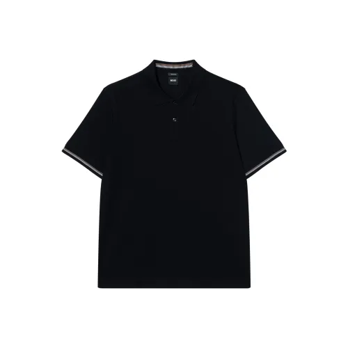 Hugo Boss Поло Мужское Черное