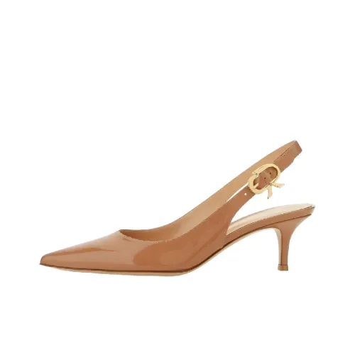 GIANVITO ROSSI Узкий каблук Высокие каблуки Женские Светлый Умбра