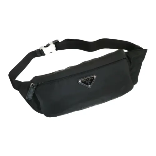 PRADA Nylon Sling Bag Мужской Черный