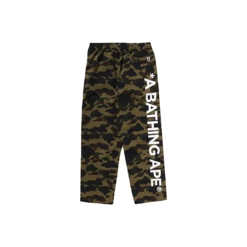 A BATHING APE FW25 Вязаные спортивные брюки женские