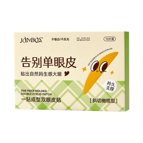 JONBOS Natural Invisible Seamless Double Eyelid Patch One Piece Strong Support Lace