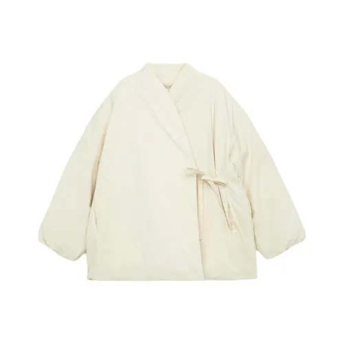 ARKET Экрю Женские Пуховики