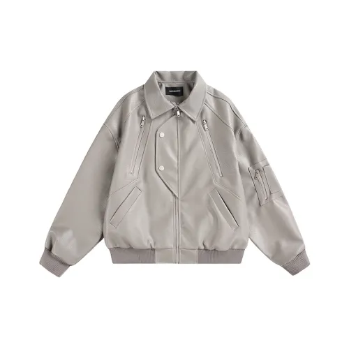 MAOQIAOYI Кожа Куртка Унисекс