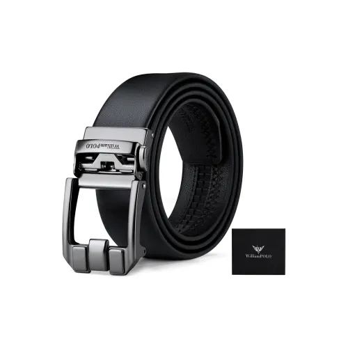 WilliamPOLO Ремни из коровьей спилковой кожи мужские ширина 3,5 см