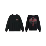 Черный круглый вырез / Черный асимметричный вырез