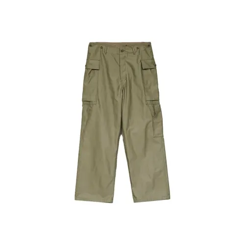NIGEL CABOURN Зеленые Мужские Карго Брюки