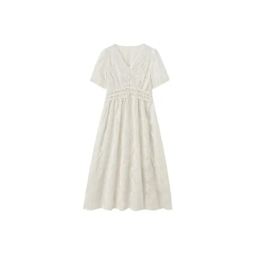 Devanro Короткий рукав Платье Женское