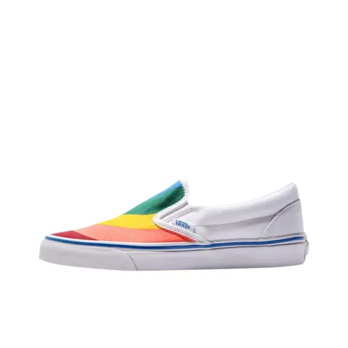 Vans Classic Slip-on Canvas Shoes White Men's