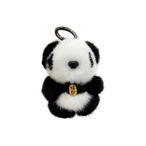 QICAIYANG Милый Кукла из Плюша с мехом норки Панда Автомобиль 8 см 10 см Длина тела