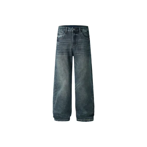 AZVK QBL 6623B V Синий Мужские Джинсы