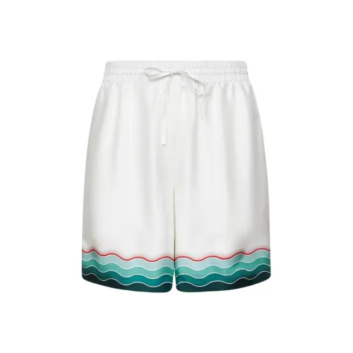 CASABLANCA Белые Мужские Повседневные Шорты