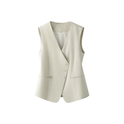 Cypress House Бежевые Женские Жилеты