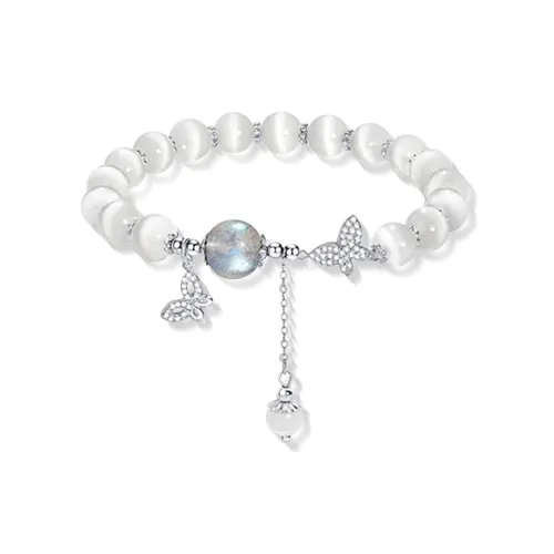 MIYUEZHUBAO Стекло Кошачий глаз Браслеты Унисекс