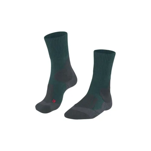 Falke 1 пачка зеленые мужские носки MID до икры