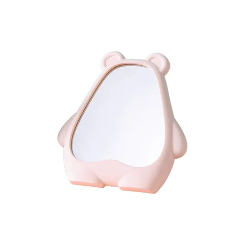 ECOHOME Cute Bear Desktop Односторонний Настольный Зеркало Пластик Спальня Подвесное и Стойкое Зеркало Принцесса