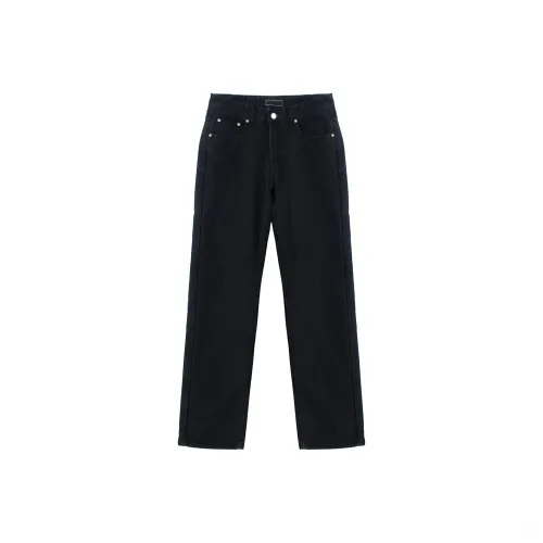 DAVID&ME Черные Унисекс Джинсы