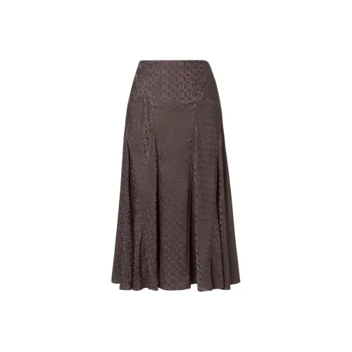 FENDI FW25 Повседневный Длинный Юбка Женские