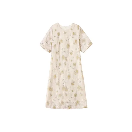 Devanro Короткий рукав Платье Женское