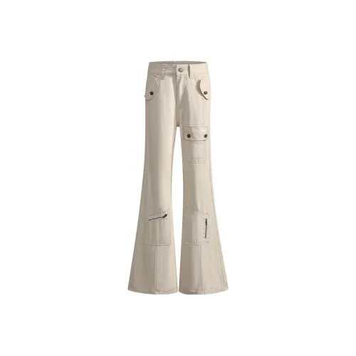 JOPPTI Абрикос Женские Карго Брюки