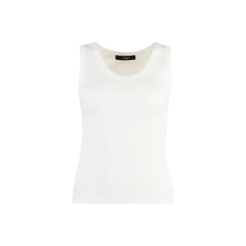 WEEKEND MaxMara Белые Женские Майки