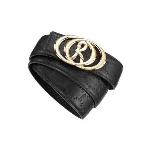 Roberta Di Camerino Ремни из крупнозернистой текстуры коровьей кожи мужской металлический ширина 3 45 см