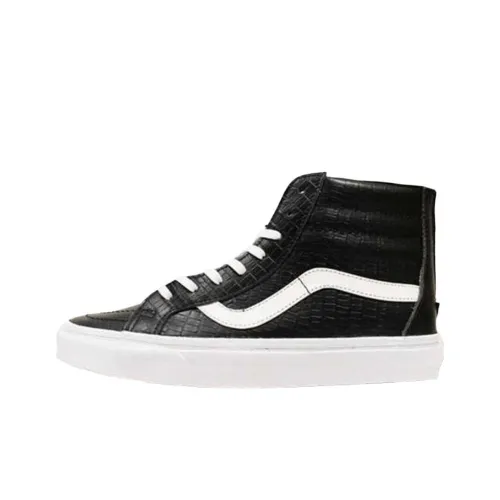 Vans Sk8 Hi Высокие Кроссовки для Скейтбординга Унисекс Черные