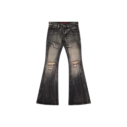 Jaded London Винтажный коричневый Мужские Джинсы