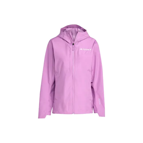 Adidas RAIN.RDY Б/у фиолетовый Женские Куртки