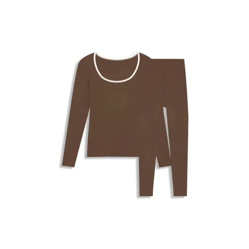WANANNI Коричневый Женские Термокомплекты