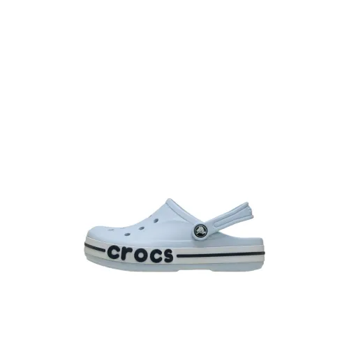 Crocs Bayaband Clog Низкий Топ Обувь для малышей Синий Черный Infant и Toddler