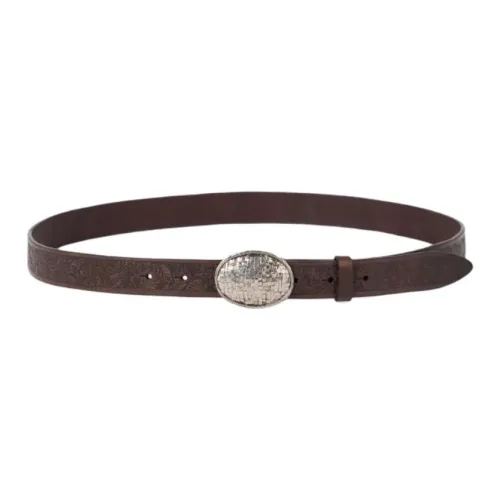 BRUNELLO CUCINELLI Металл Кожаные ремни Мужской