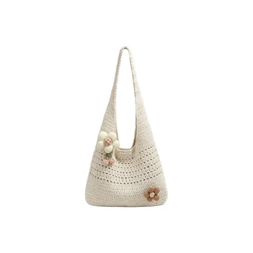 COMELY Ткань Тоут Сумка для покупок Сумка Большая сумка Сумка на плечо Женская Экрю