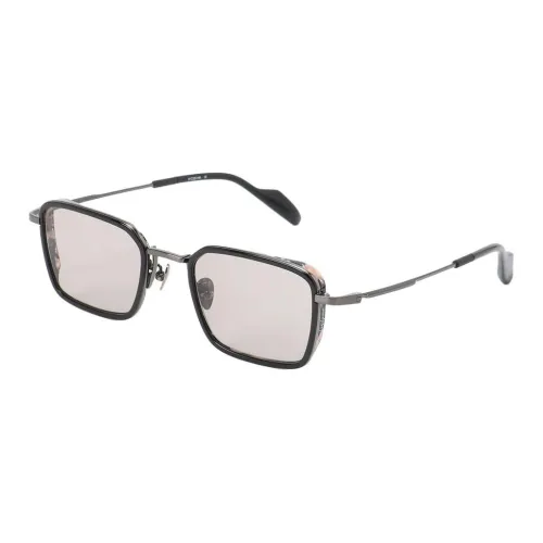 Yohji Yamamoto Титановый сплав Ацетат Квадратные Оправы для очков Унисекс Черный Коричневый