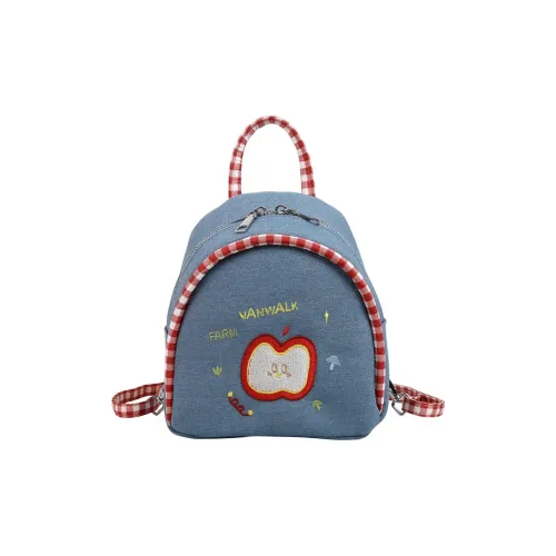 CAREELL Нейлон Рюкзак Стандартный Женский Синий Розовый