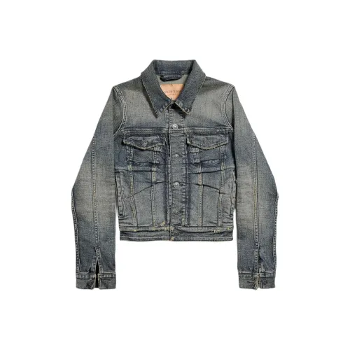 Balenciaga Denim Jacket Regular Fit Women's