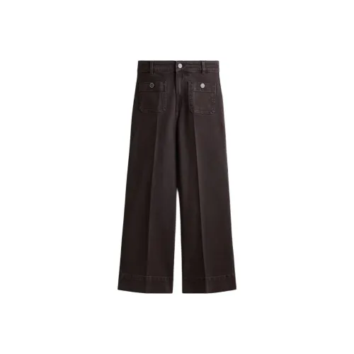 H&M Темно-коричневые женские джинсы